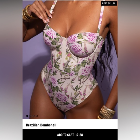 NWT💕TA3 Brazilian Bombshell- Lilac Thorny Rose
SOLD OUT!! - Picture 1 of 10